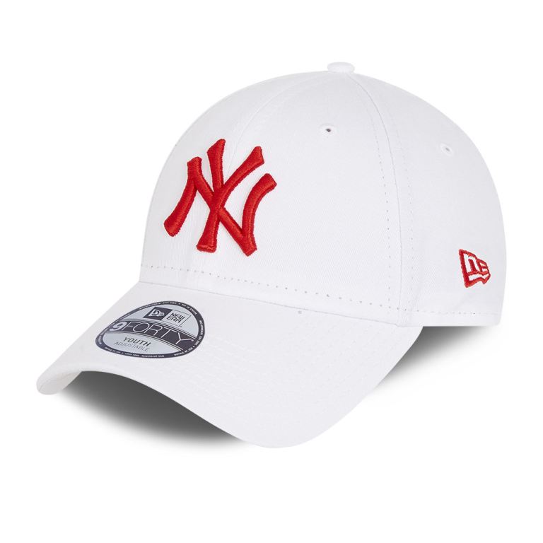 Gorras New Era 9forty Blancos - New York Yankees Essential Youth 87031HGYQ